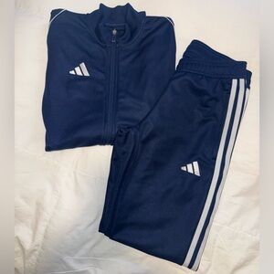 Women’s Adidas XS Navy Blue Tiro 23 League Track Suit